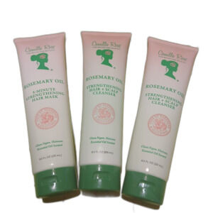 Camille Rose Biotin Peppermint Hair Growth Shampoo Clarifying Cleanser Set 3